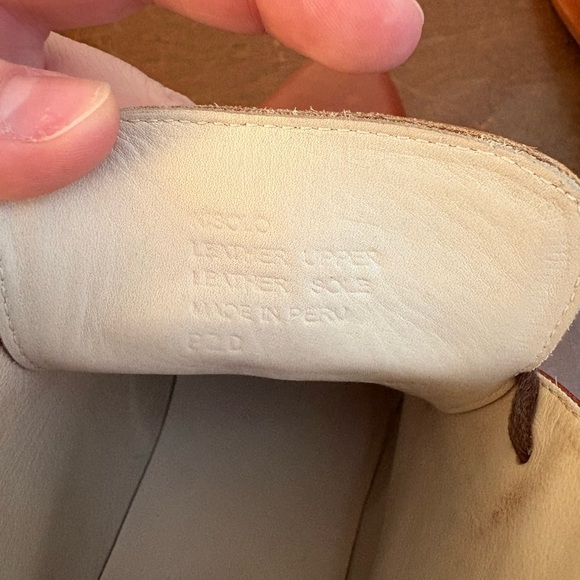 Nisolo Isa Leather Ankle Boots – Brandy, Size 9 - Picture 5 of 6